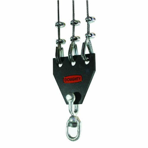 Doughty T41400 - Swivel Clew 4 Way 500kgs