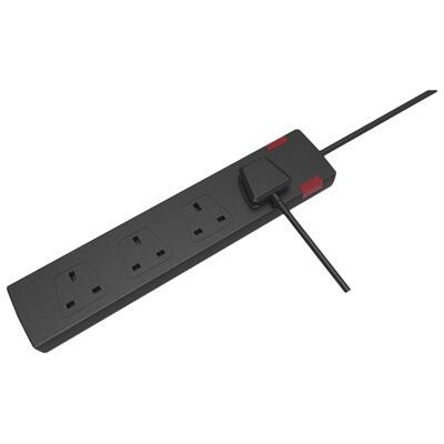 Eagle 4-fach Steckdosenleiste Mit Neon-Anzeige & 13 A Stecker