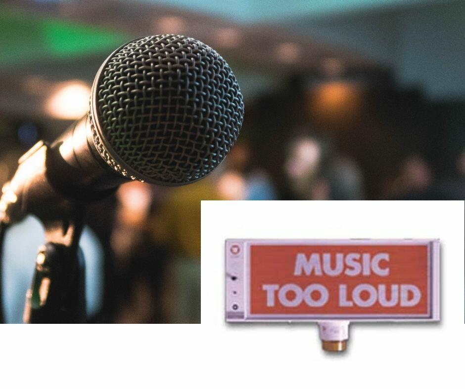 Castle Group NK023 Music Too Loud Warning Sign