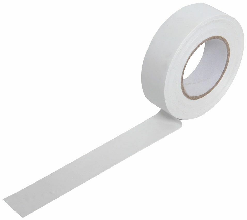 PVC insulartion Tape Roll 19mm x 33m - White