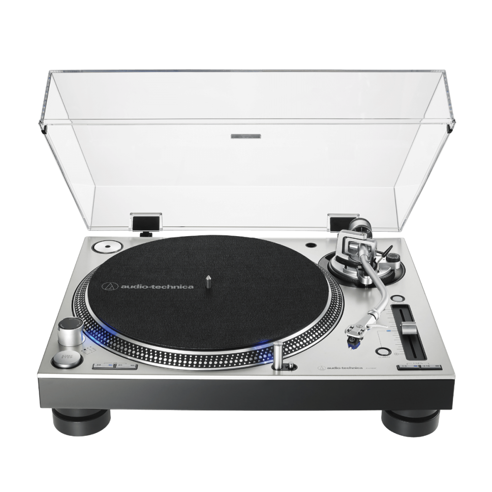 Audio Technica AT LP140XP, Professional Direct Drive Turntable Silver
