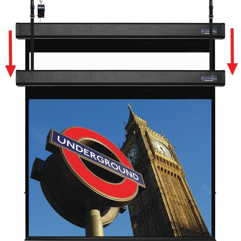 Sapphire Smart Move 4m, 4:3 Two Motor Electric Projection Screen SSM400RADV