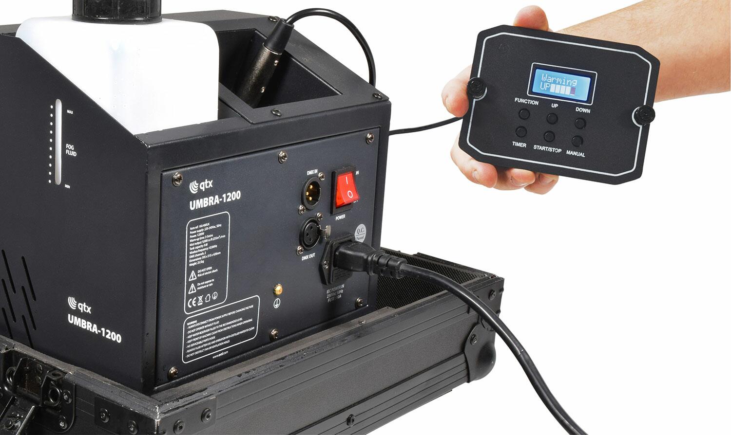 QTX UMBRA-1200 Low Smoke Machine, 160.480