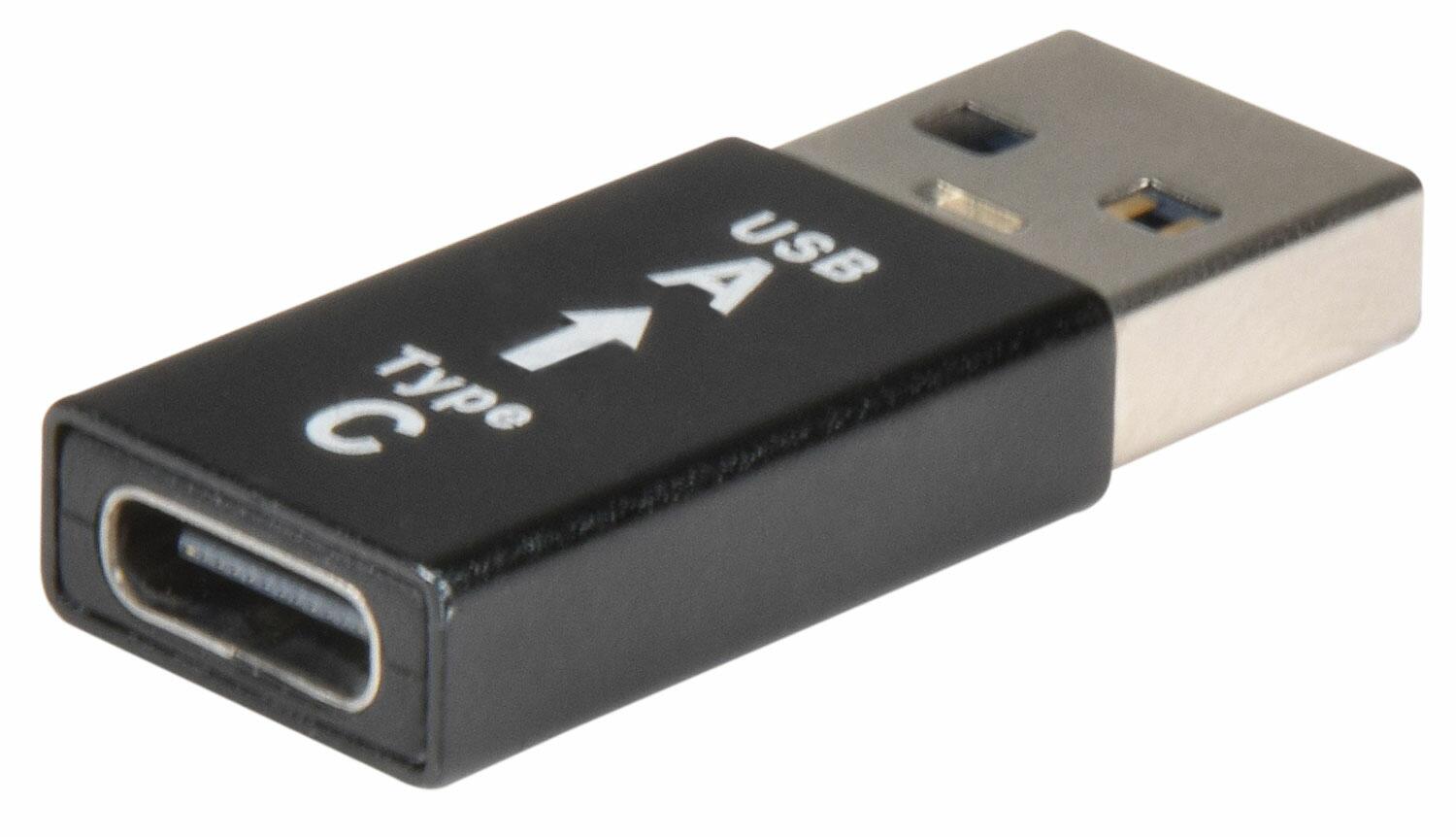 AV:Link USB3.0 Type-C Socket to Type-A OTG Plug Adaptor - 122.433UK