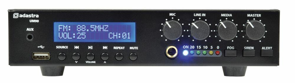 Adastra UM90 Compact 100V Mixer Amplifier - 953.179UK
