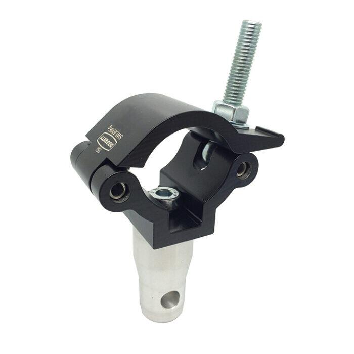 Doughty T45816 - Lightweight Clamp With Half Connector - Black