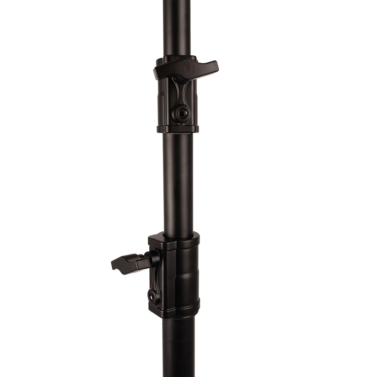 Section Light Stand Equinox Black 3 Section Lighting Stand