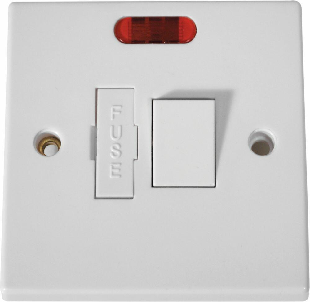 Eagle  Switched Fused Spur with Neon Indicator 13A, E301GC