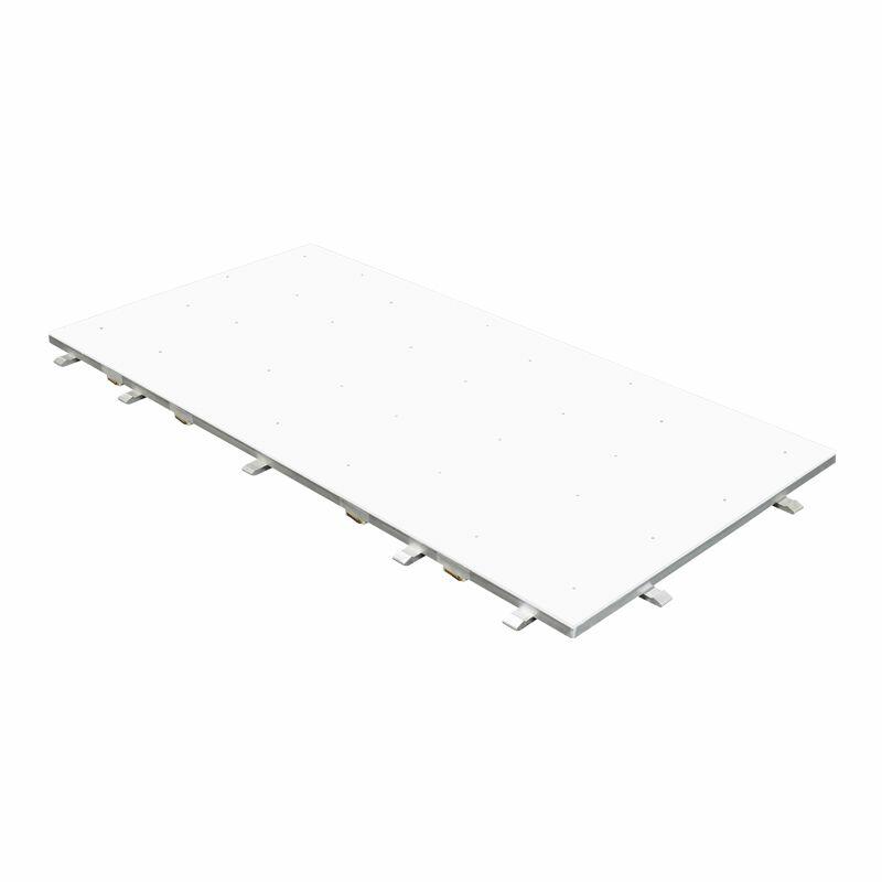 LEDJ White RGB Starlit 2ft x 4ft Dance Floor Panel, LEDJ433