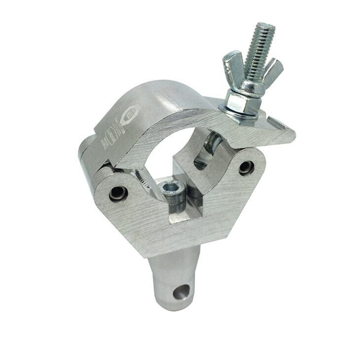 Doughty T45800 - Clamp With Half Connector - Silver