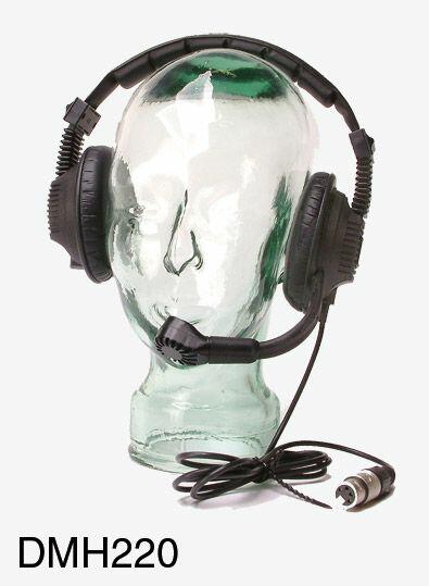 TecPro DMH220 Dual Muff Headset, XLR 4 pin, 27-220