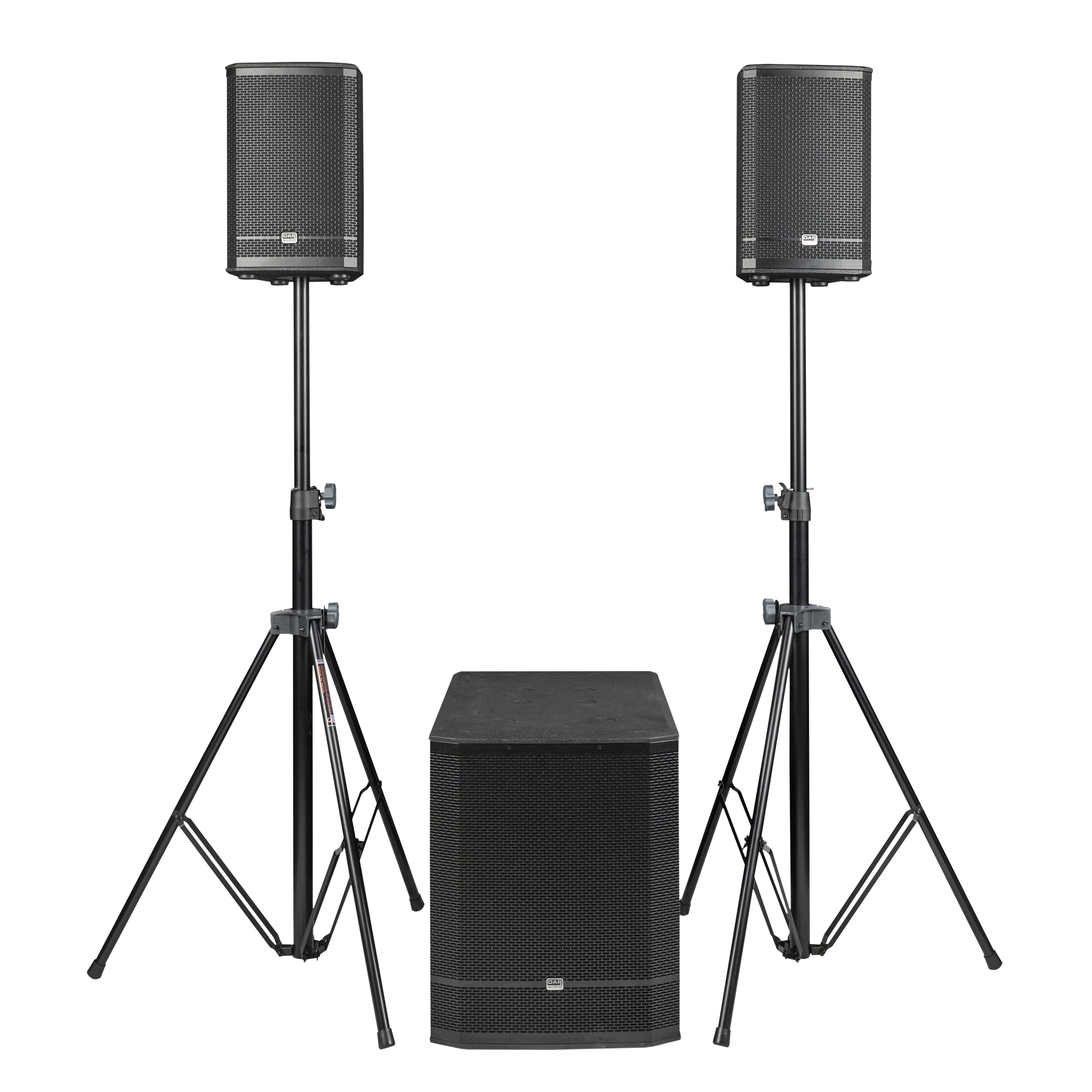 DAP Pure Club 15'' + 8'' Active Speaker Set