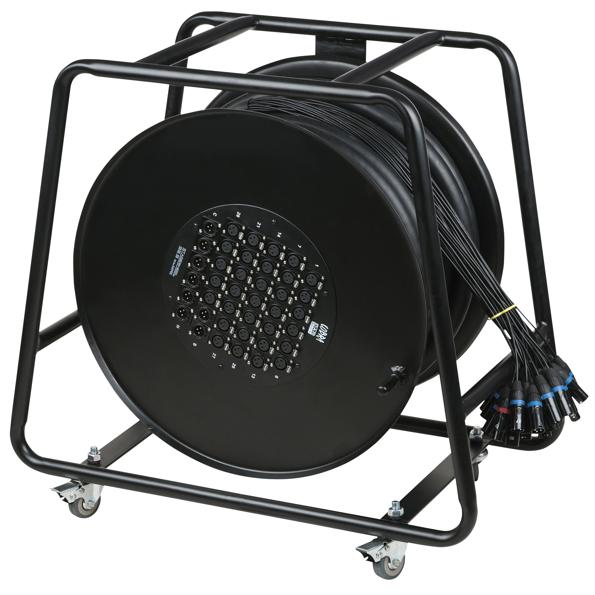 DAP CobraX Stagewheel 32/8 - 32 Inputs / 8 Outputs - 30m
