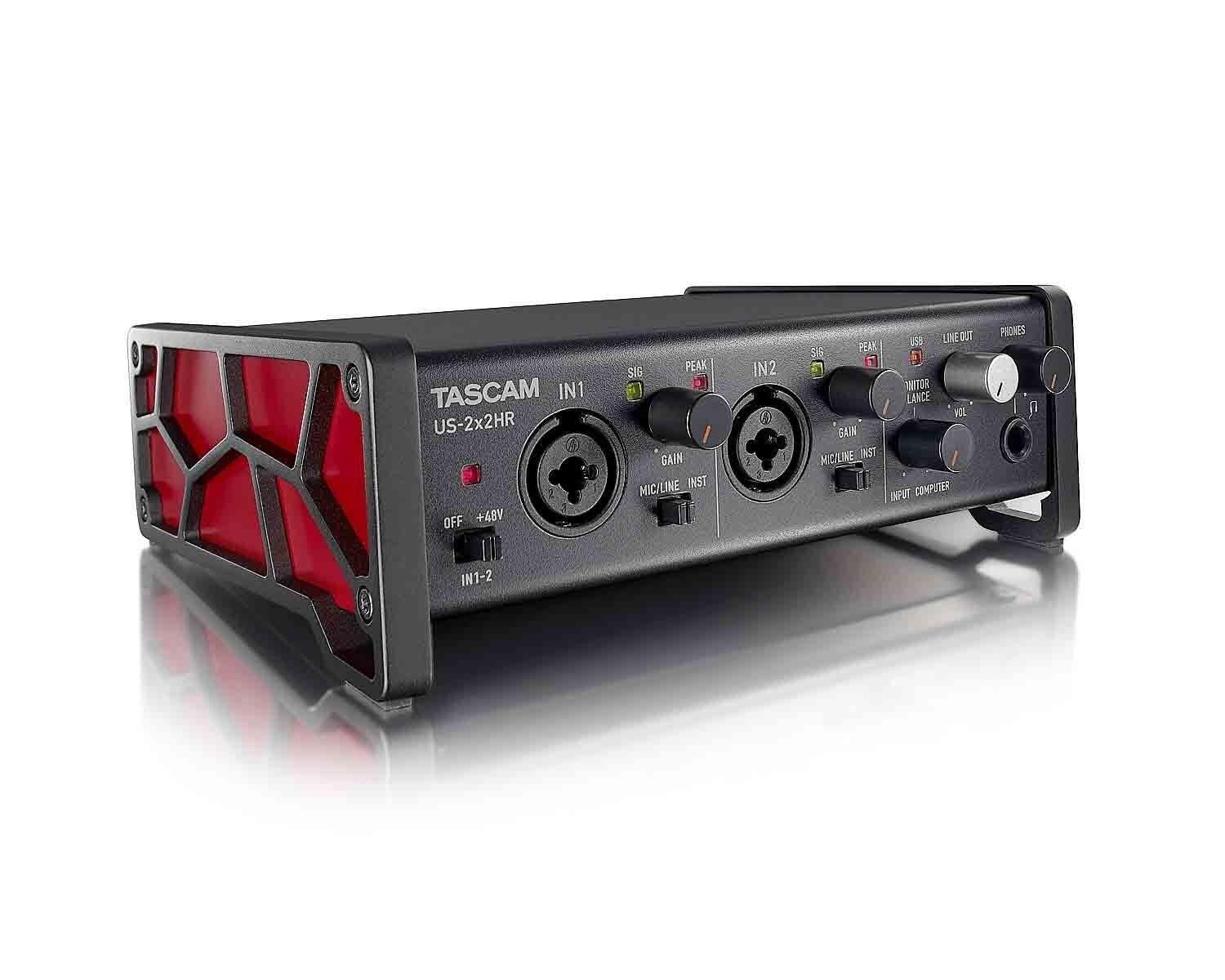 Tascam US-2x2HR USB Audio MIDI Interface 2xMic-Line / 2-Out