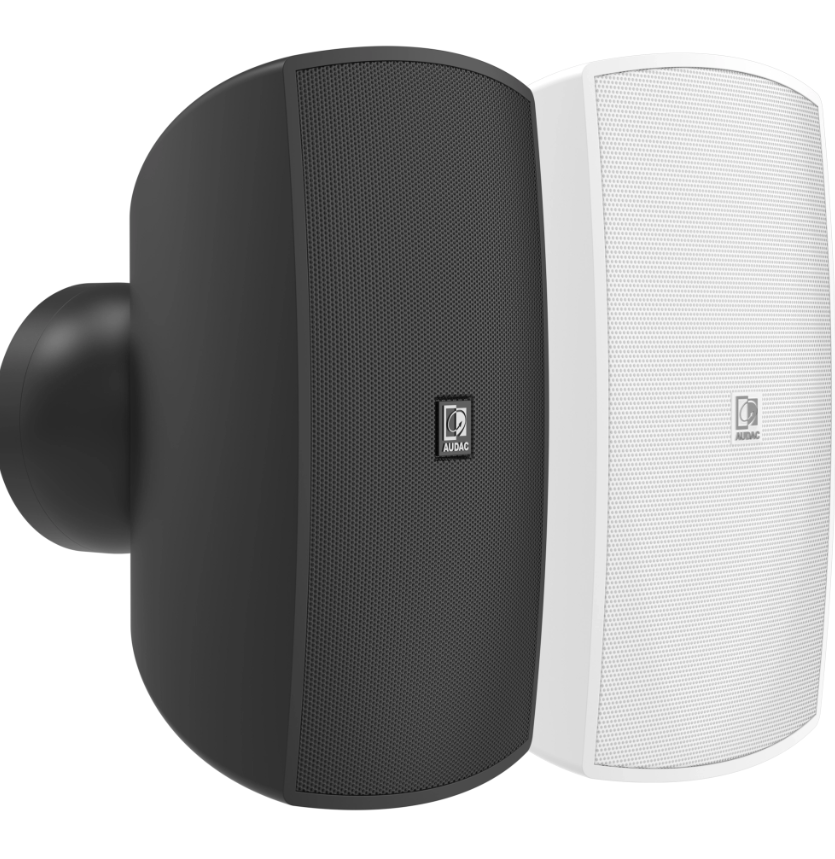 Audac ATEO6M In & Outdoor surface mount loudspeaker with CleverMount+™ BLACK