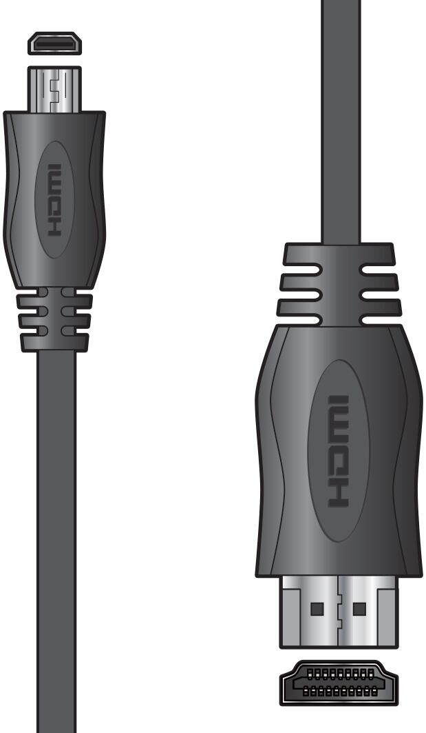 AV:Link HDMI plug to HDMI micro plug 1.5m - 112.083UK