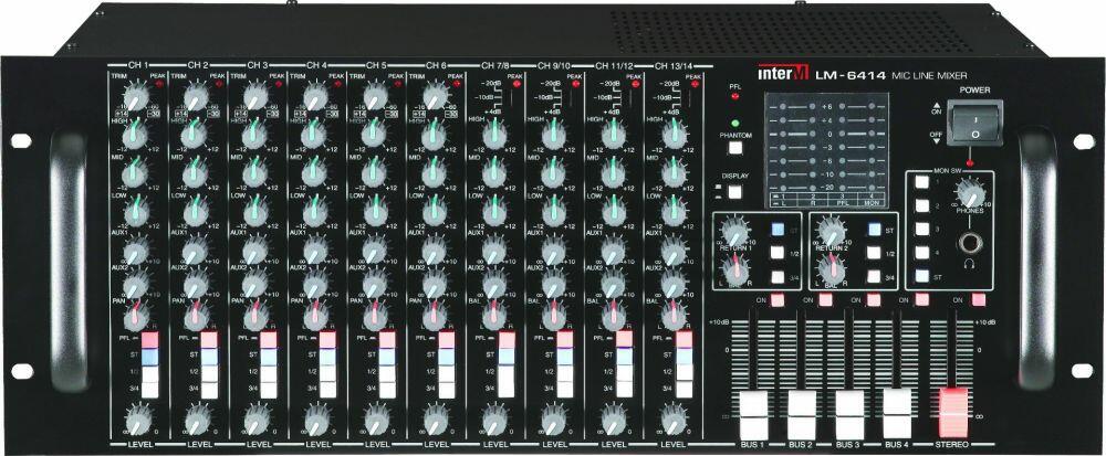 Inter M LM6414 Mic Line Mixer