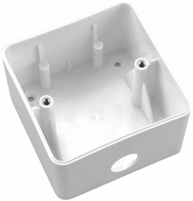 Eagle Surface Mount Attenuator Back Box White, P605B