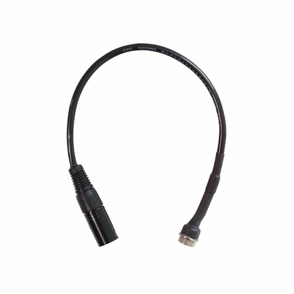 LEDJ Starcloth Adaptor 6-Pin Male XLR - 5-Pin Male Multipole, STAR076