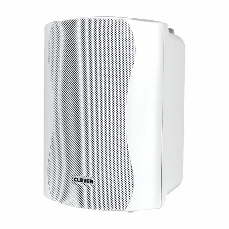 Clever Acoustics ACT 35 White Powered Speakers (Pair)