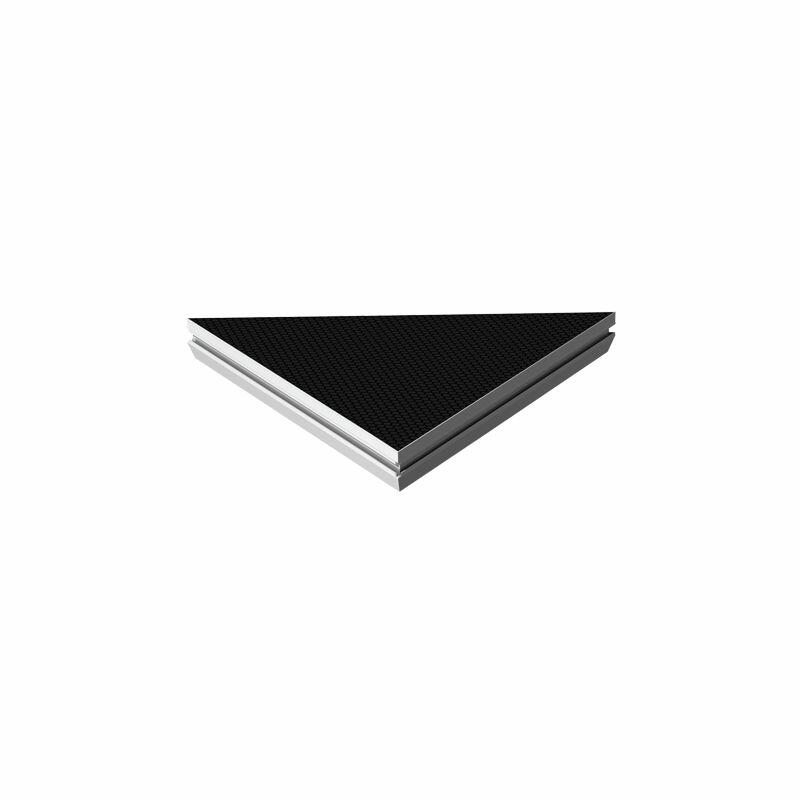 Global Truss GT Stage Deck 1 x 1m Hexa Equilateral Triangle Stage Platform - GL6092