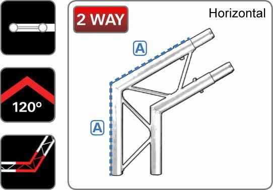 Trilite 2LDJ2120H  Ladder Truss Junction