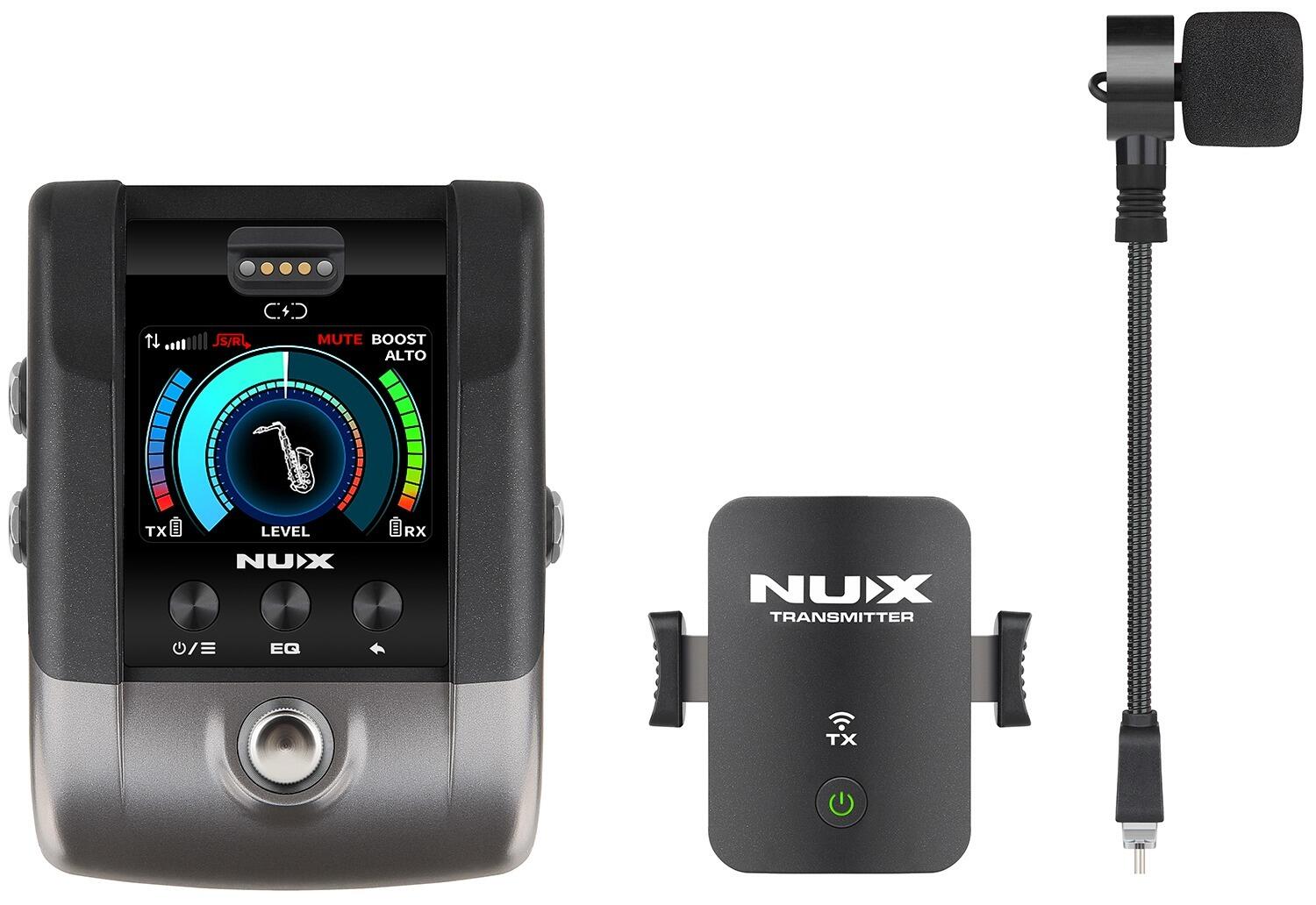 NUX B6 Pro Saxophone Wireless Microphone Set 173.495UK