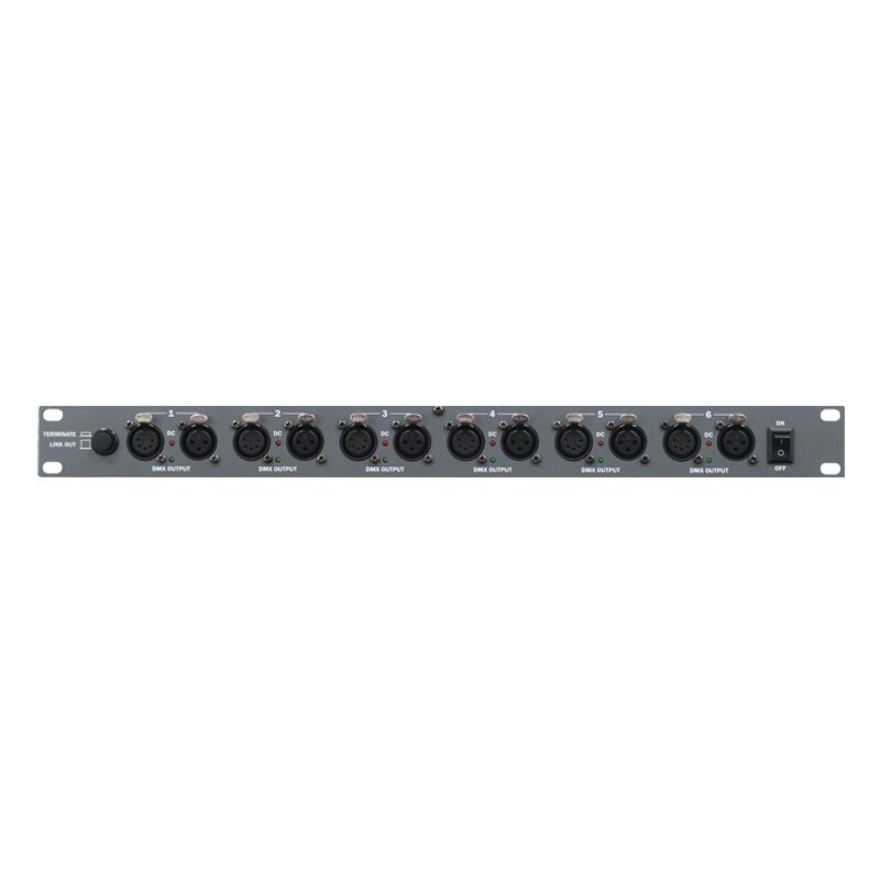 Transcension RS 6 Rackmount DMX Distribution Splitter