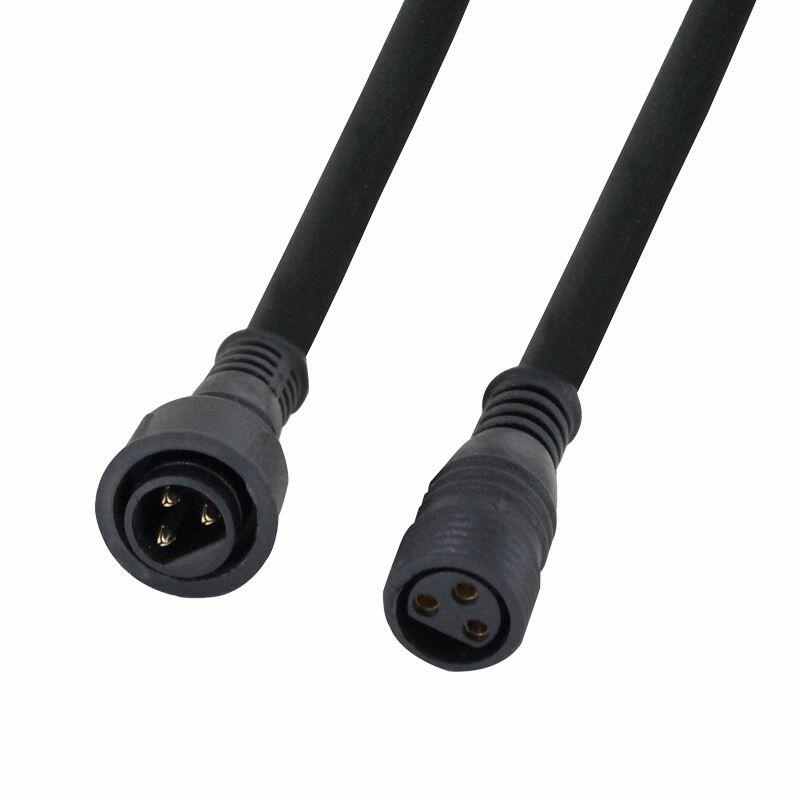 LEDJ Exterior Spectra Series PowerLead, 3 Pin Male to Female Lead, 10m, LEDJ149