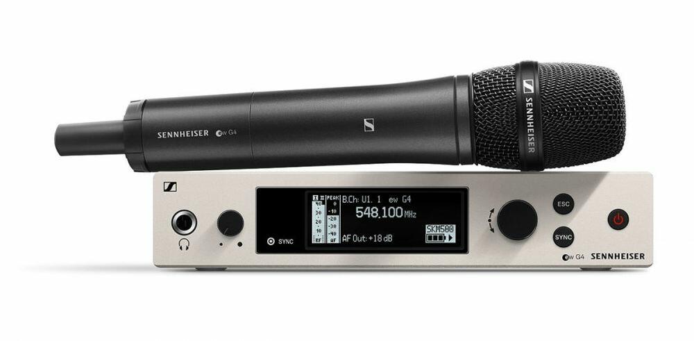 SENNHEISER EW SKM500 G4 E945ハンドヘルドマイクセット Sennheiser EW500 G4-945-GBW Wireless Hand Held Vocal set
