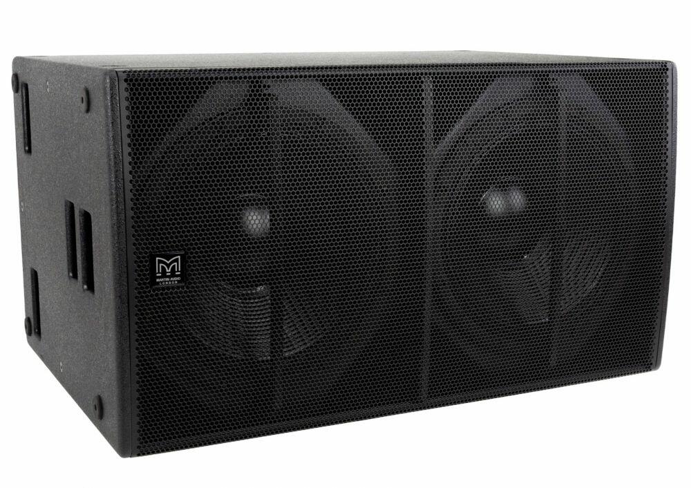 Martin Audio X218 BlacklineX 2 x 18" Subwoofer with 4" Voice Coil Black