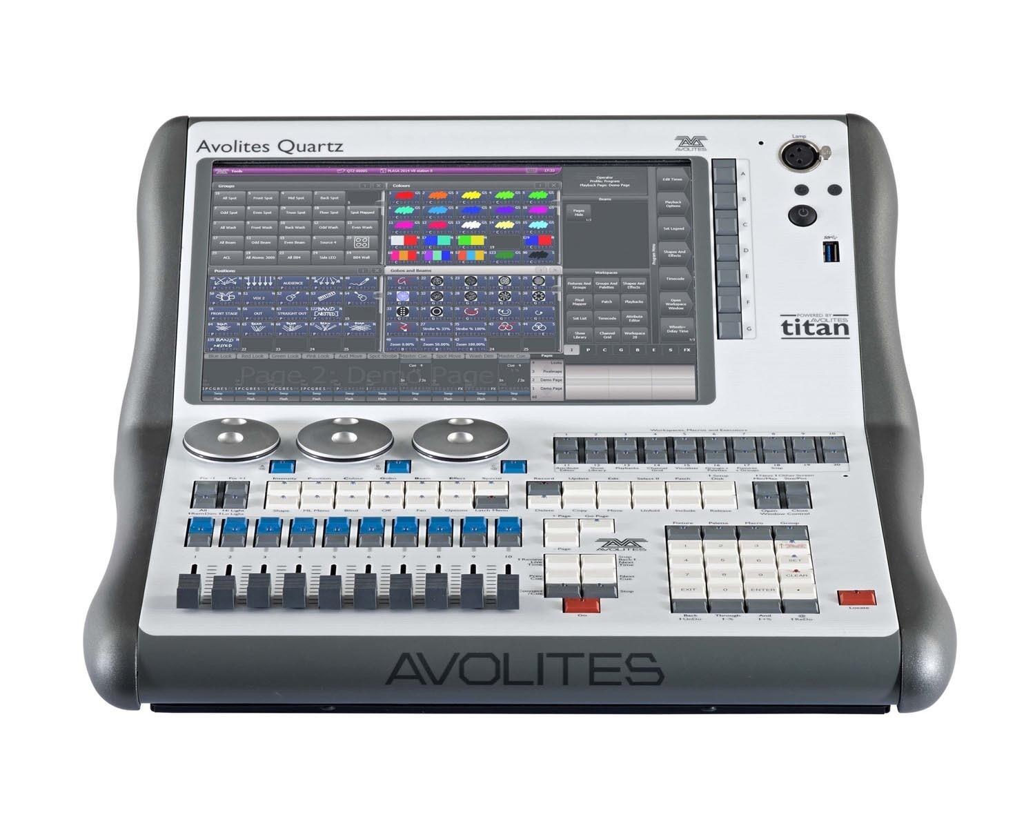 Avolites Quartz Lighting Console with Titan Mobile Wing BUNDLE