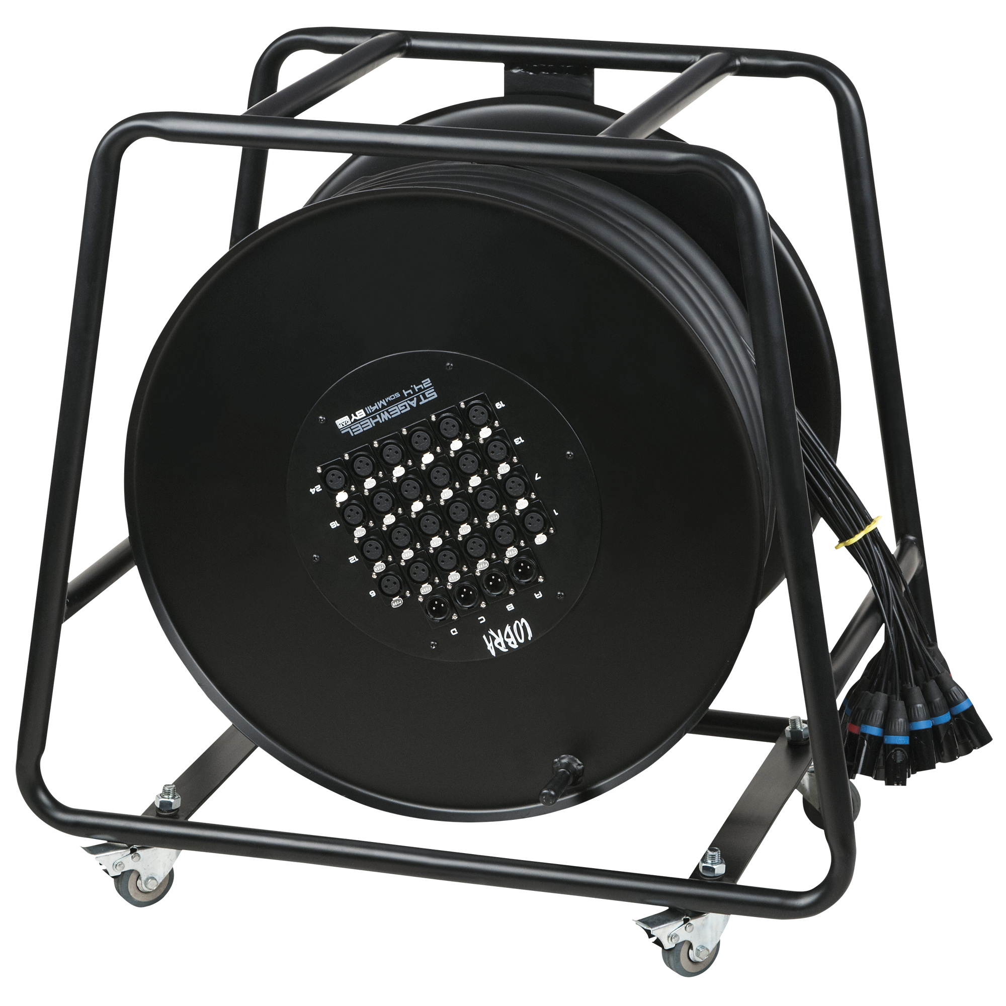 DAP CobraX Stagewheel 24/4 - 24 Inputs / 4 Outputs - 50m