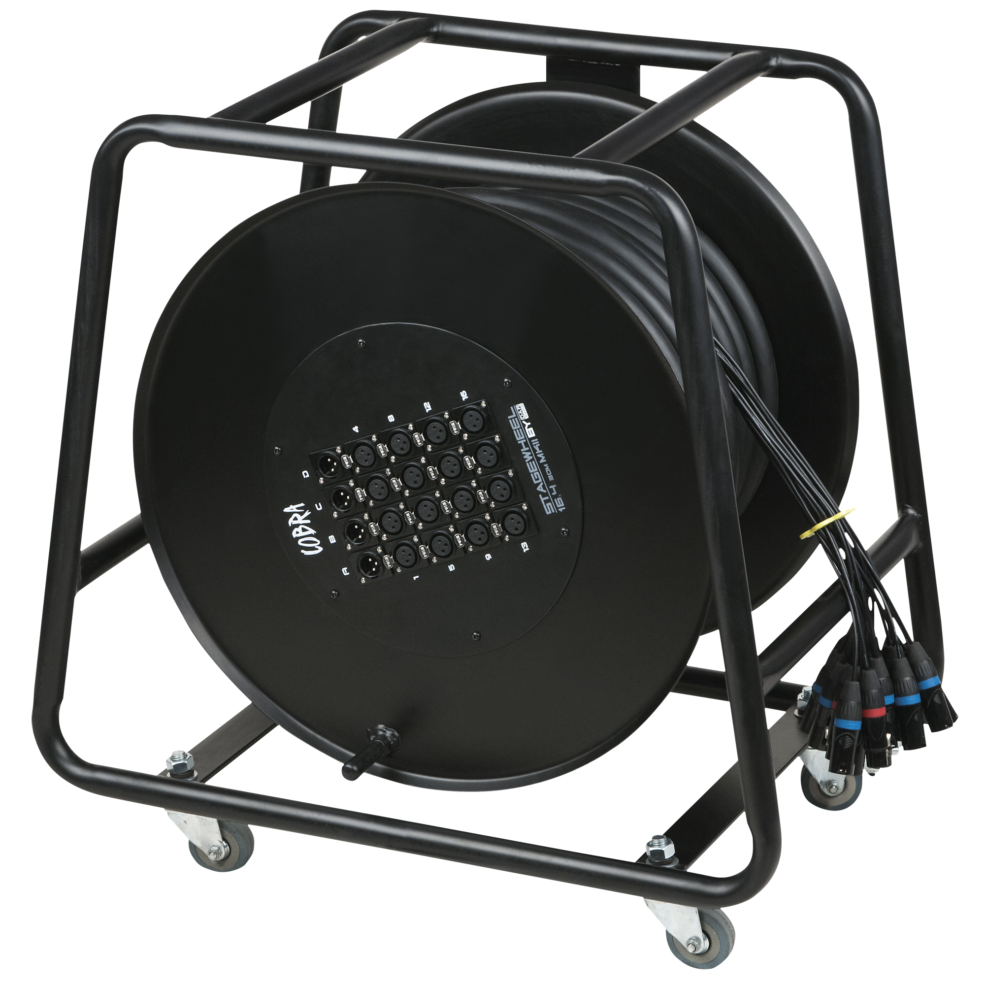 DAP CobraX Stagewheel 16/4 - 16 Inputs / 4 Outputs - 30m