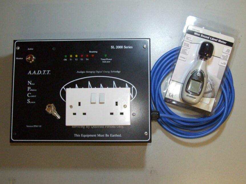 Sound Limiters Portable Plug & Play for Marquees & Temporary Venues