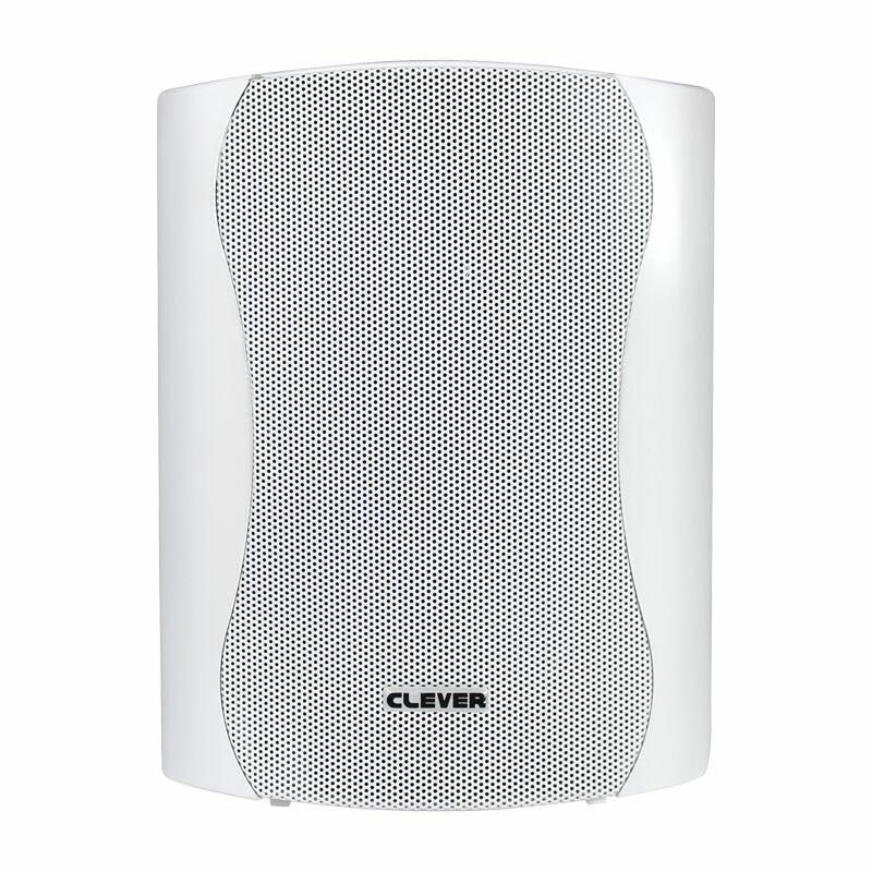 Clever Acoustics ACT 35 White Powered Speakers (Pair)