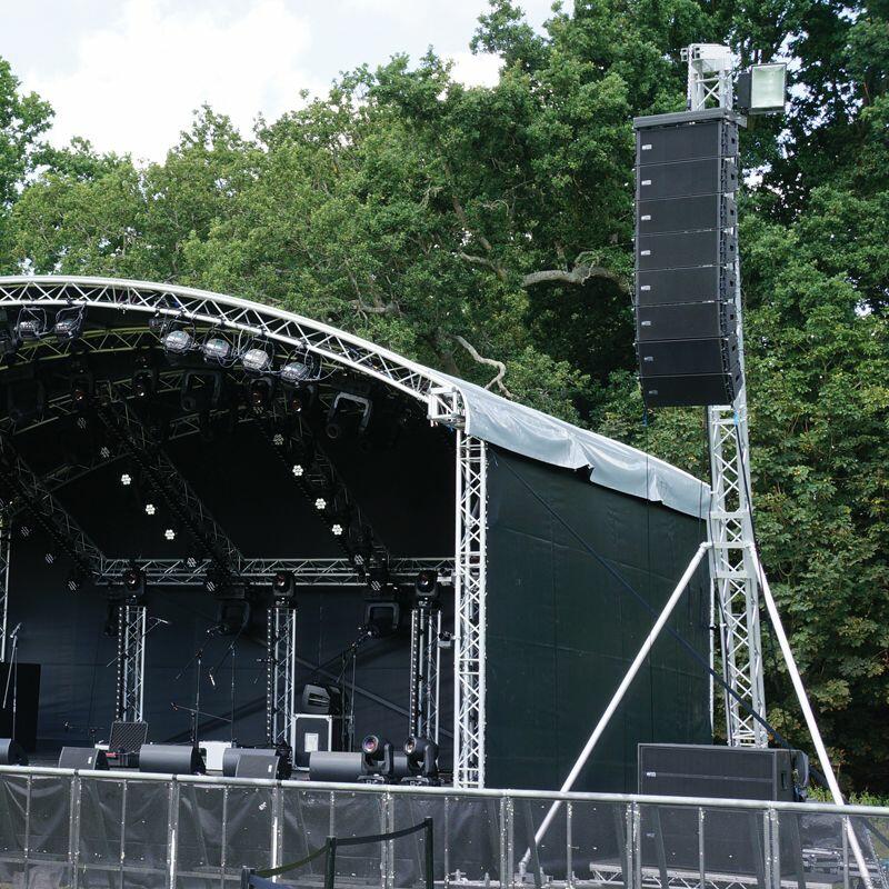 Global Truss LA 500 F34 PL Line Array Tower Components (Requires 4 x 3m ...