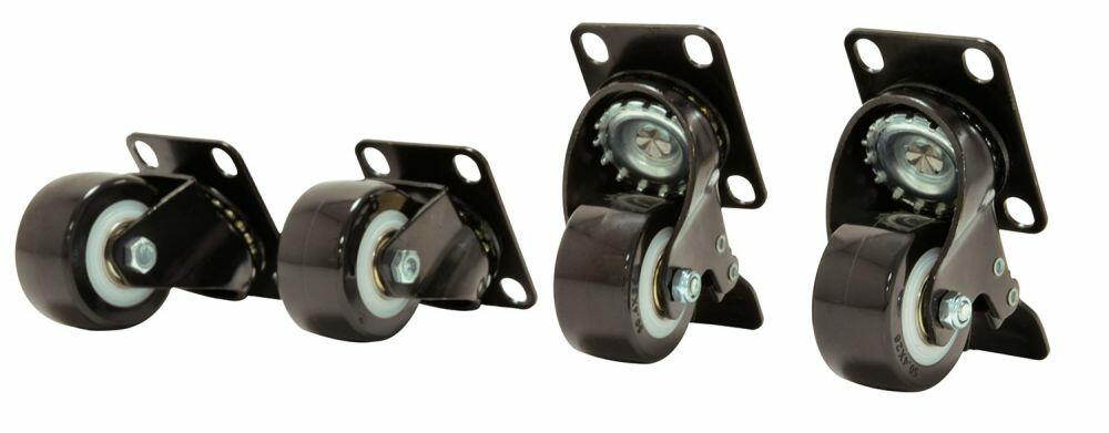 Adastra RCC-4 Castors for Rack Cabinet - Set of 4 - 953.542UK