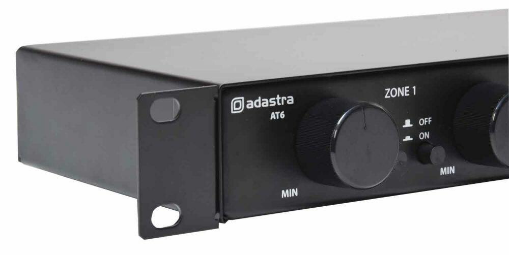Adastra AT6 Volume Attenuator + A/B Switcher 100V 6 x 30W - 952.476UK