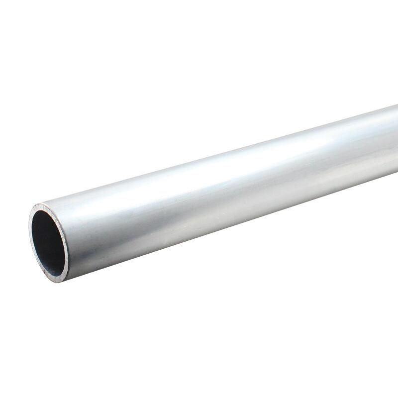 eLumen8 1m Aluminium Barrel Tube 48.3mm x 4mm - Silver