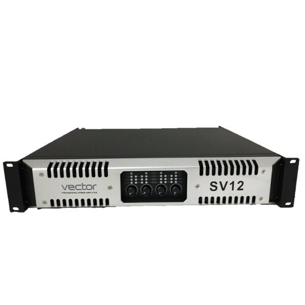 Vector Audio SV12 Amplifier 4 x 1300w @ 8ohm, 2u Rack Mount