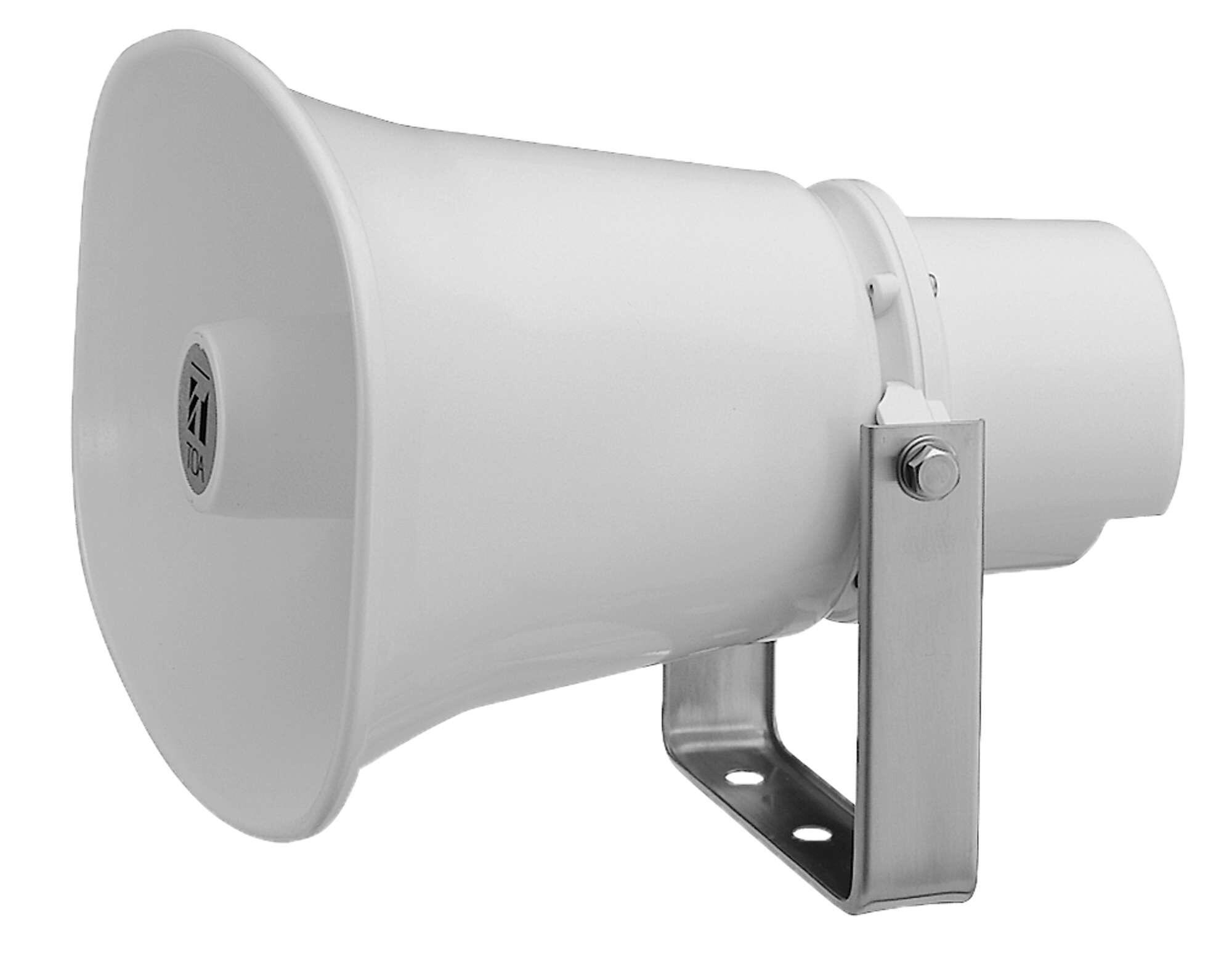 TOA SC-P620-EB, Powered Horn Speaker, 20w, requires 12v, 2A, PSU
