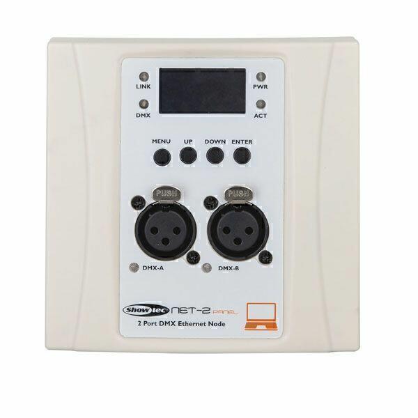 Showtec NET-2 Panel, 3-pin White (50814)