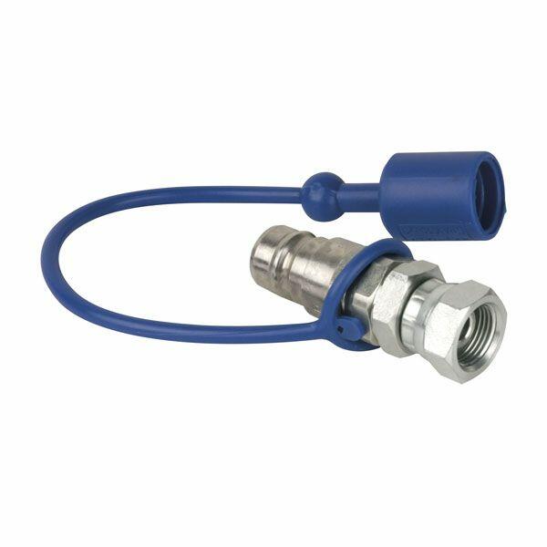 Showtec CO2 3/8 to Qlock adapter male (61027)