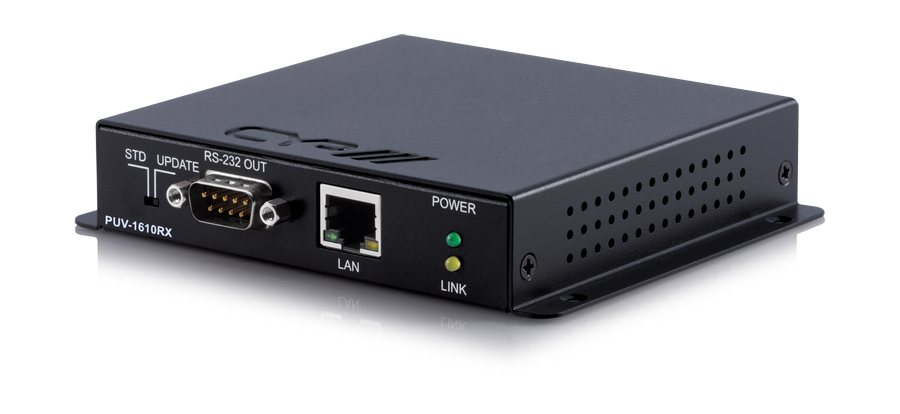 CYP PUV 1610RX, 5 Play HDBaseT Receiver (inc. PoH & single LAN, up to 100m) Power to TX