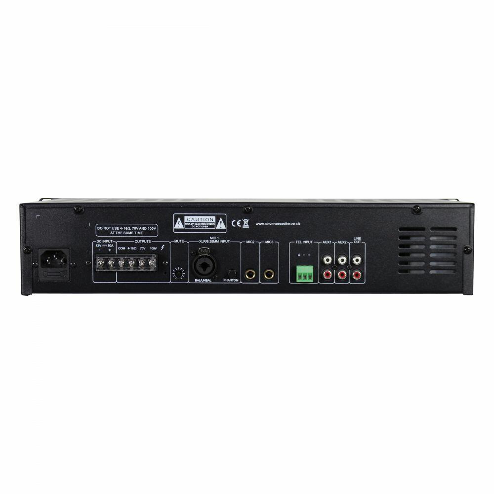 Clever Acoustics MA 260 100V 60W Mixer Amplifier