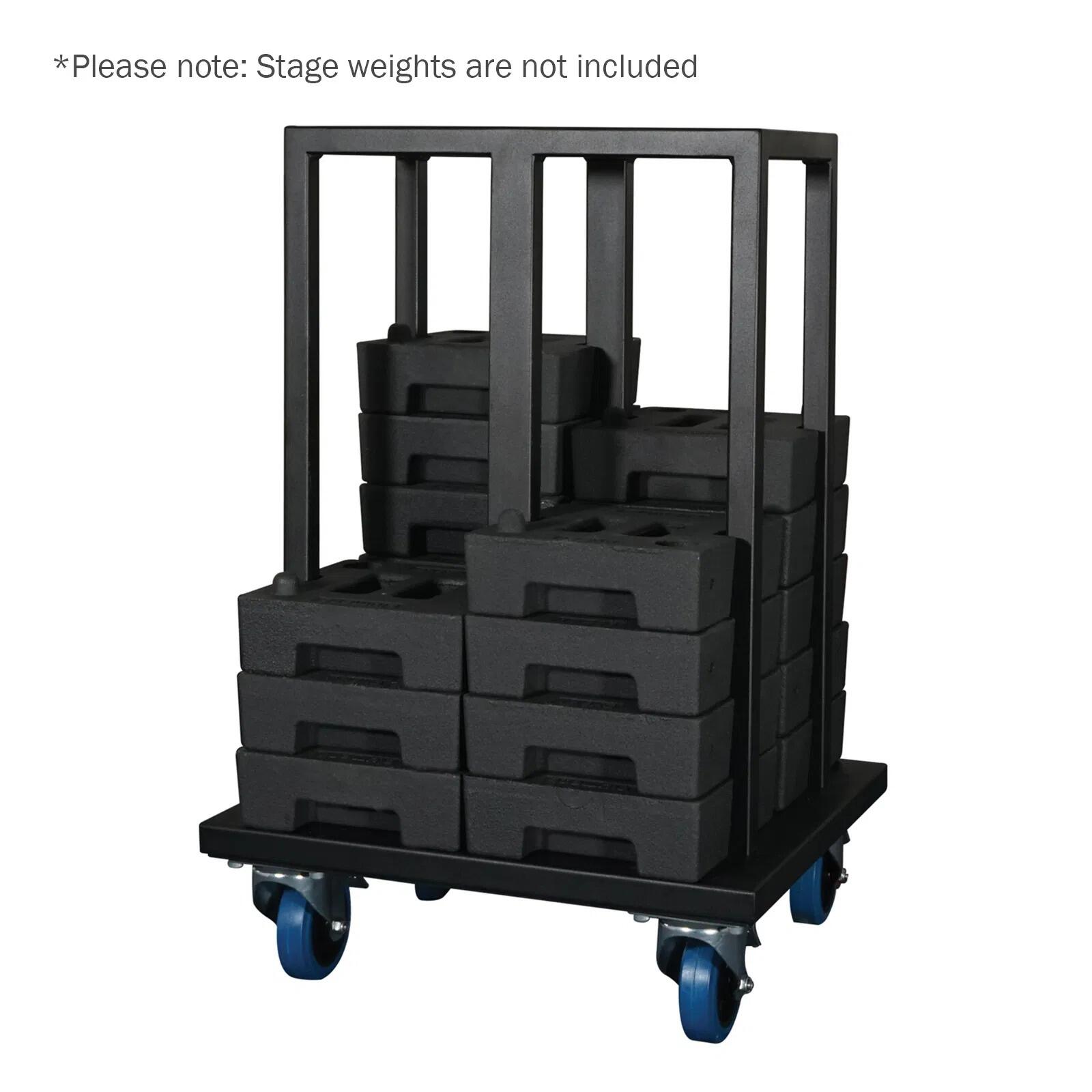 eLumen8 Stage Weight Trolley
