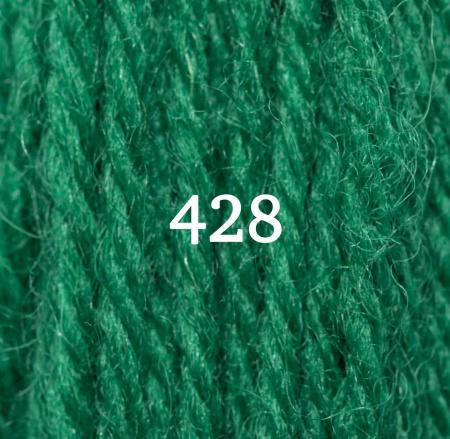Appletons Crewel Wool (2-ply) Skein - Leaf Green 428