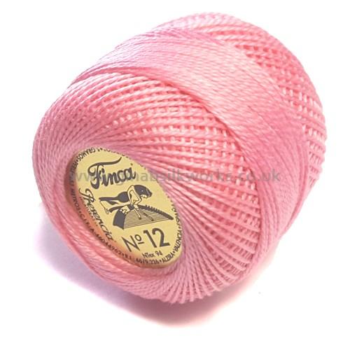 Finca Perle Cotton Ball - Size 12 - # 1729 (Candy Pink)
