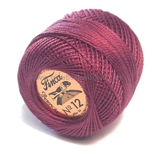 Finca Perle Cotton Ball - Size12 - # 2246 (Dark Pink)